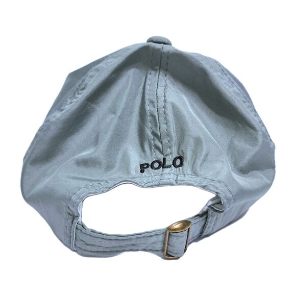 Polo Sport Ralph Lauren Hat Cap Strapback Embroidered Pony #3 Performance Gray - Picture 3 of 6